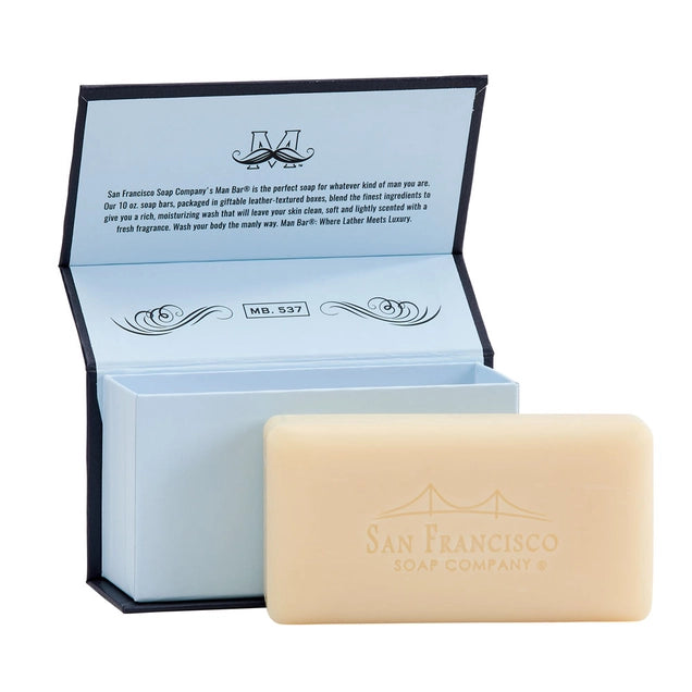 Man Bar Scented Soap - Silver Sage & Bergamot