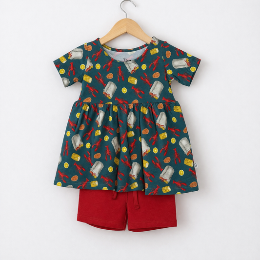 FIRE SALE - Boil Dat Tunic Set
