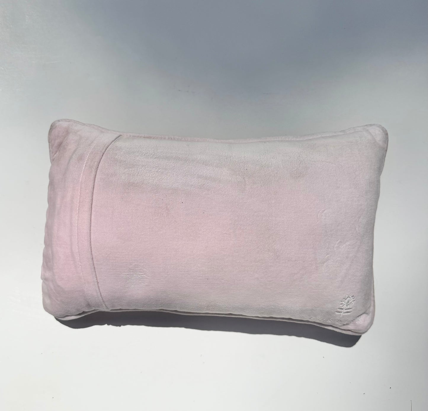 FIRE SALE - On Time Needlepoint Pillow