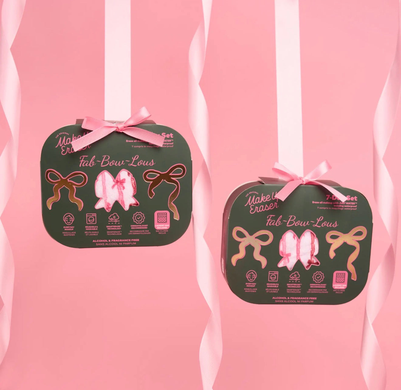 Fab-Bow-Lous 7 Day Makeup Eraser Set