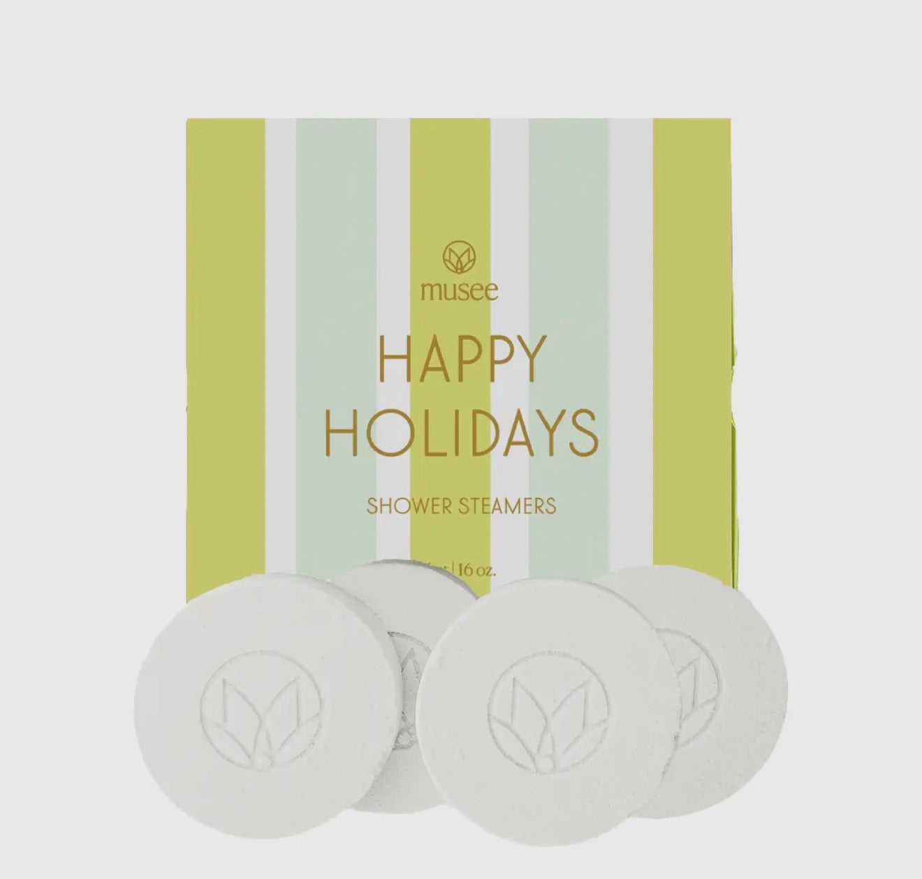 Happy Holidays Shower Steamers