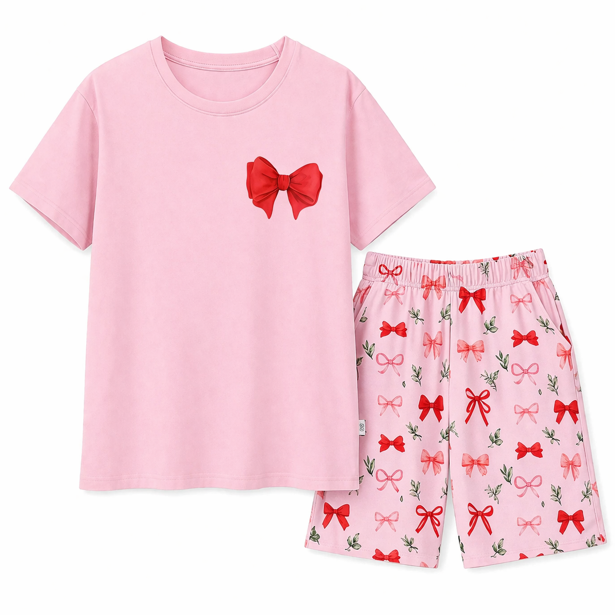 FIRE SALE - Perfectly Wrapped Pajama Short Set