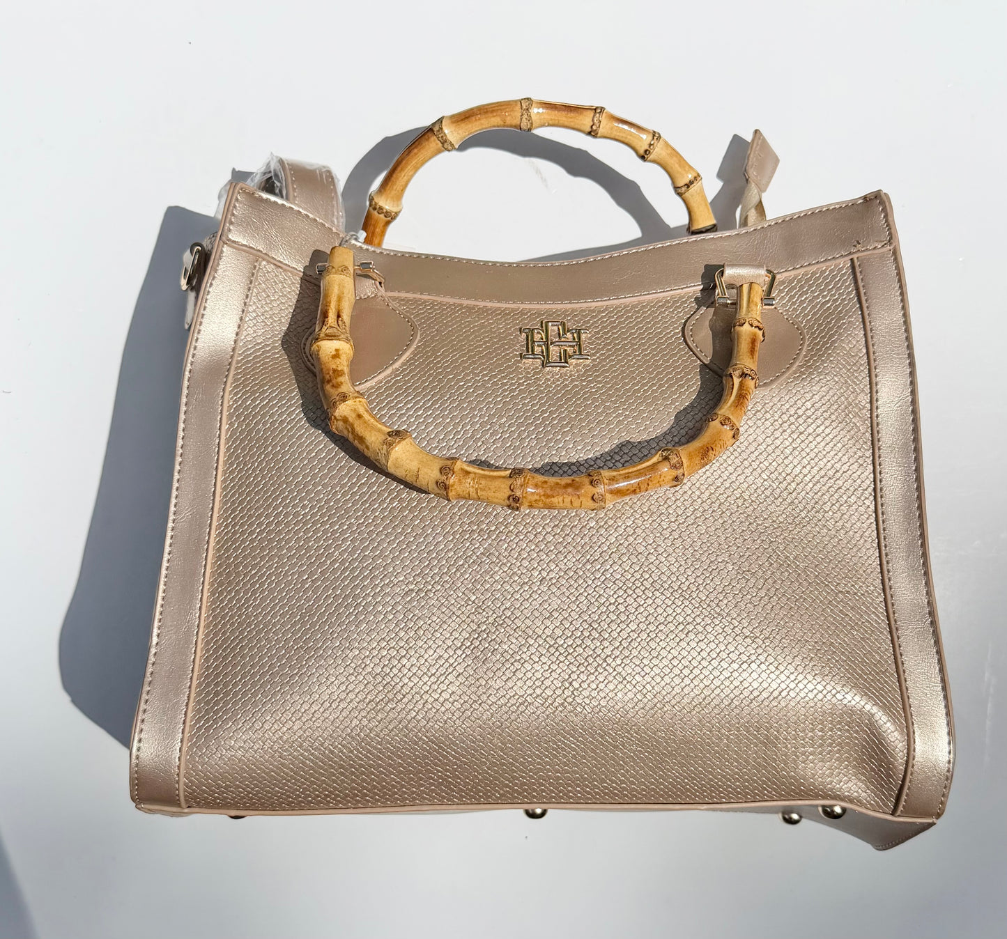 FIRE SALE - Gold Palmer Tote