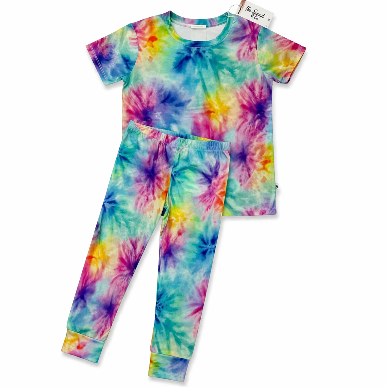 FIRE SALE - Rainbow Watercolor Pajama Pant Set