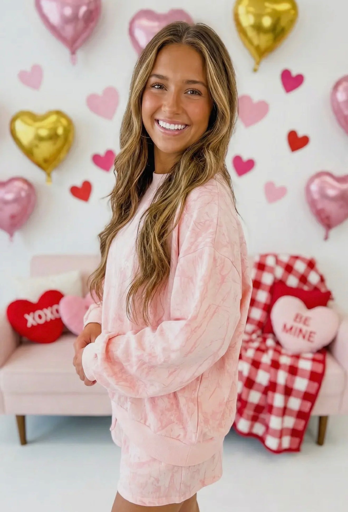FIRE SALE - Pink Camo Lounge Set