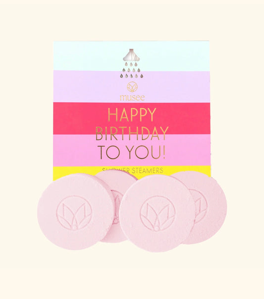 Happy Birthday Shower Steamers