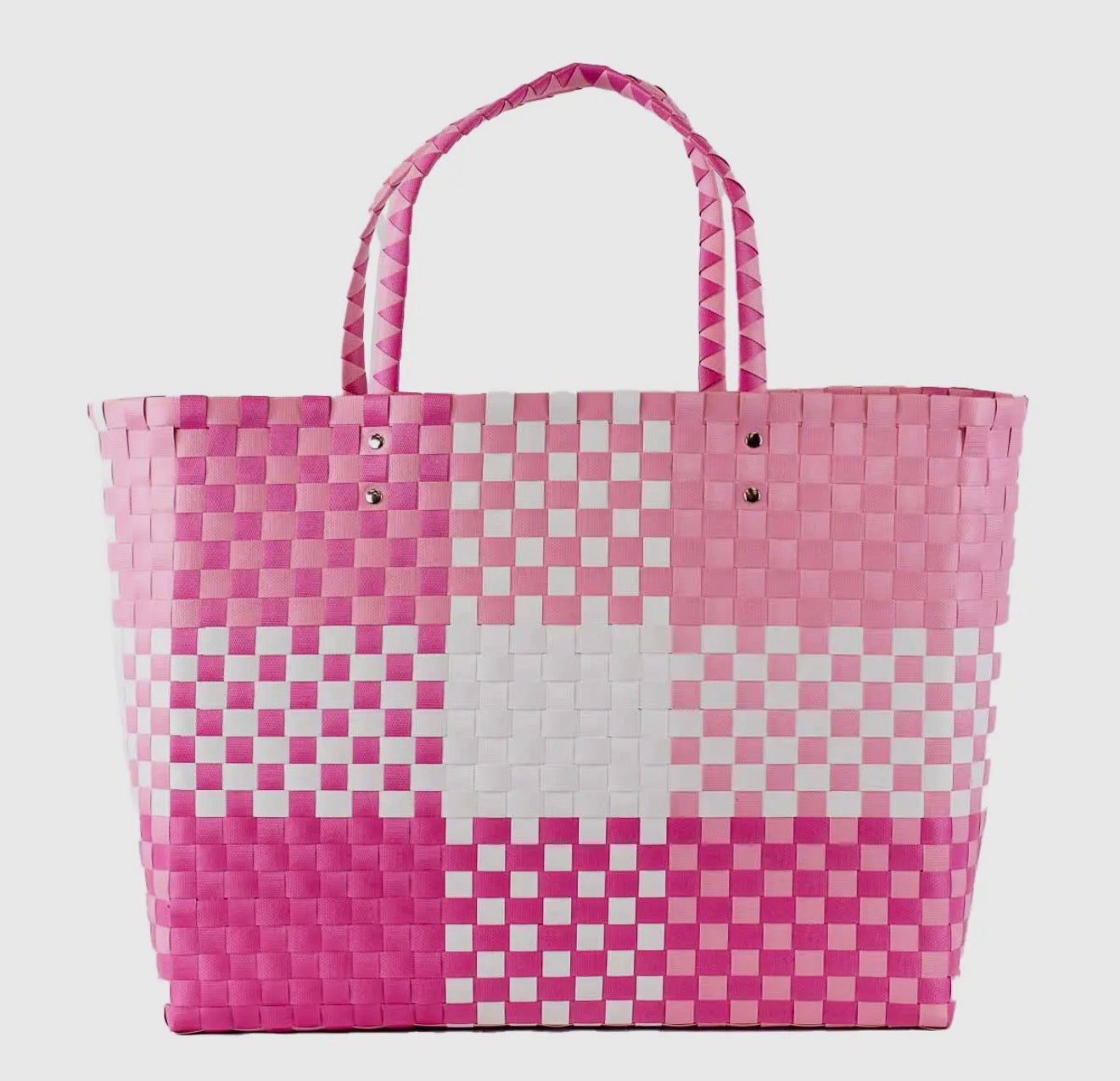 FIRE SALE - Heather Woven Beach Tote