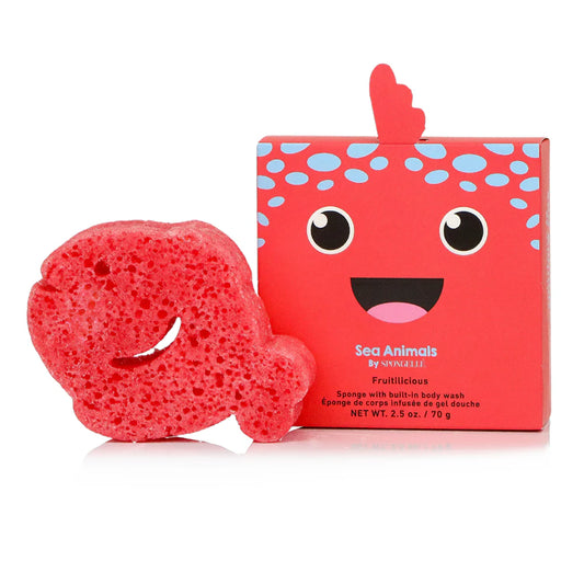 FIRE SALE - Fish Soap Infused Kids Sponge