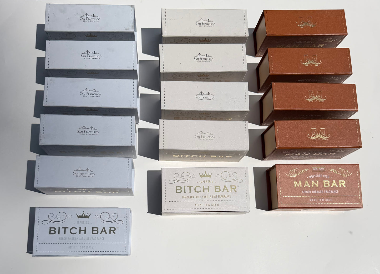 FIRE SALE - Bitch Bar Fresh Amber & JasmineSoap