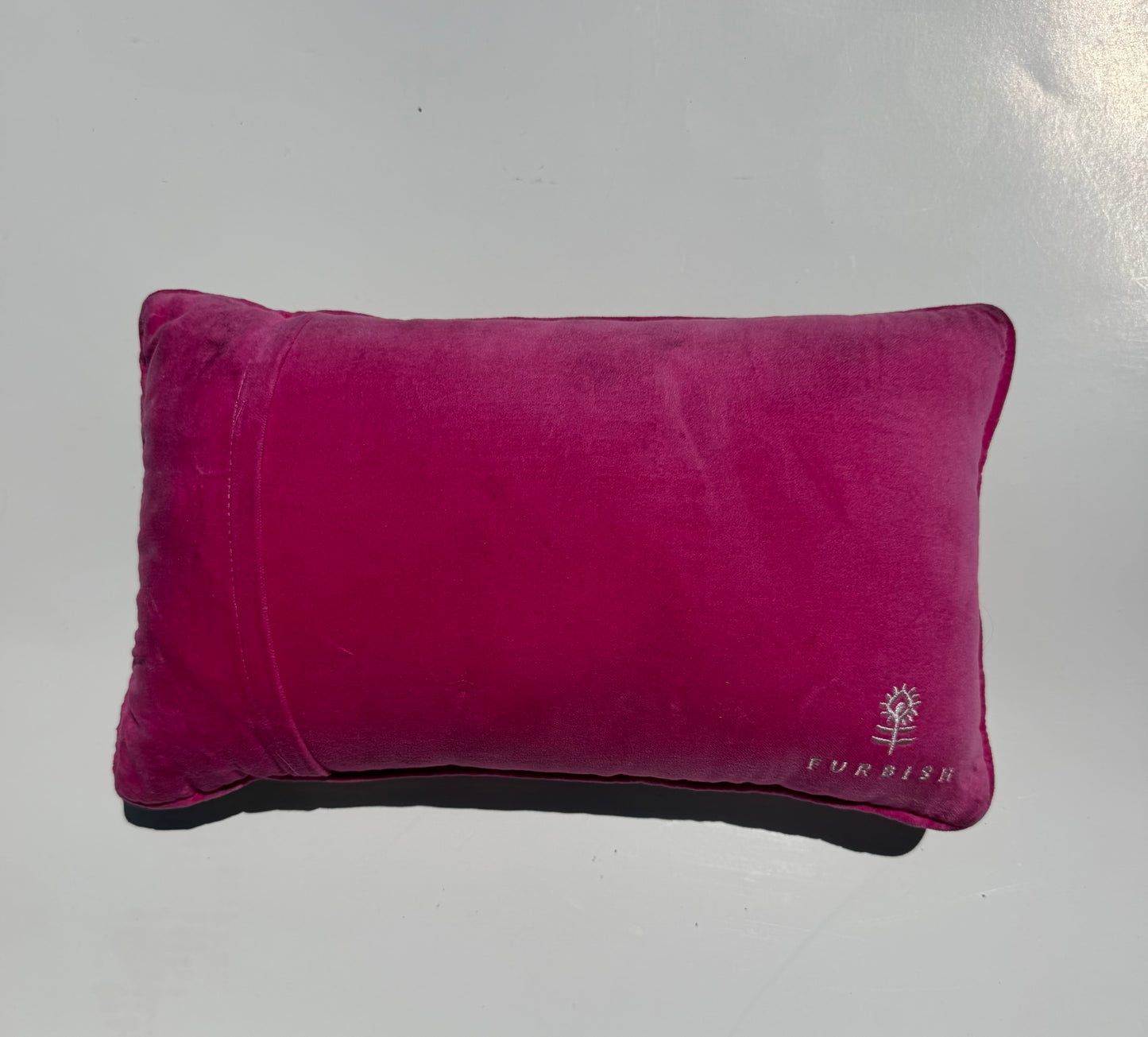 FIRE SALE - Come Sit By Me Needlepoint Pillow