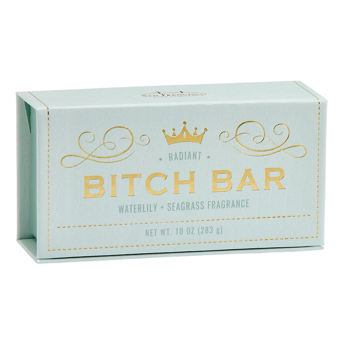 Bitch Bar Scented Soap - Waterlily + Seagrass