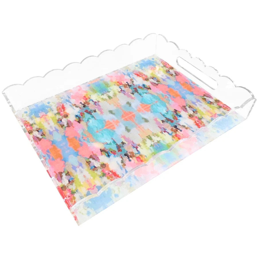 Brooks Avenue Scalloped Tray