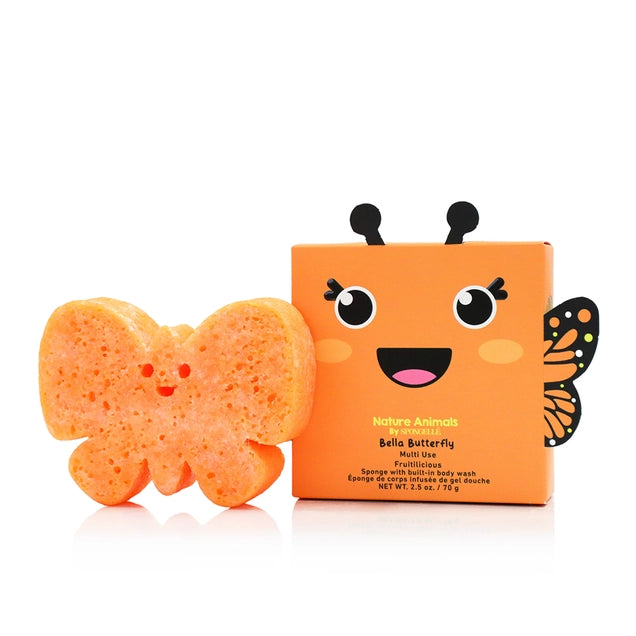 FIRE SALE - Butterfly Soap Infused Kids Sponge