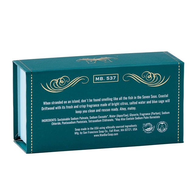FIRE SALE - Coastal Driftwood Man Bar Soap