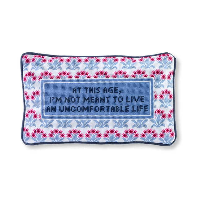 Furbish Studio Needlepoint Pillow - Thumbnail 2